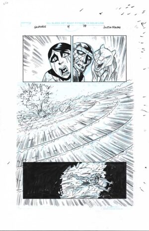 Sentinels #4 Page 18 by Justin Mason