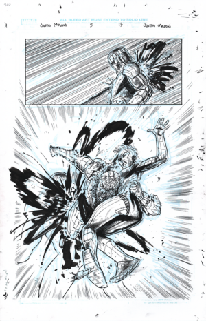 Sentinels #5 Page 13 by Justin Mason