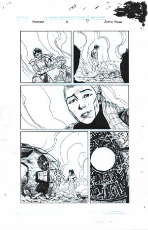 Sentinels #5 Page 17 by Justin Mason