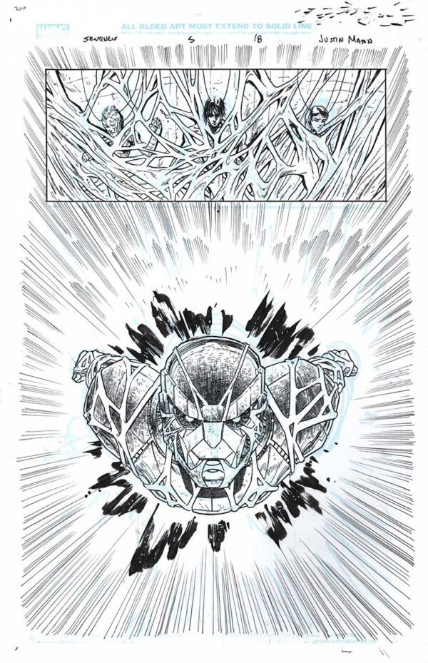 Sentinels #5 Page 18 by Justin Mason