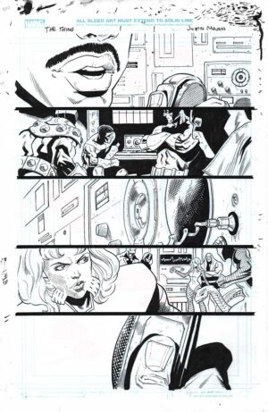 The Thing #2 Page 01 by Justin Mason