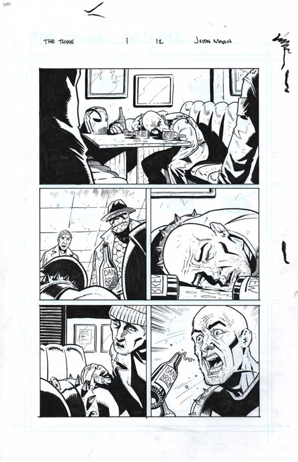 The Thing #2 Page 12 by Justin Mason