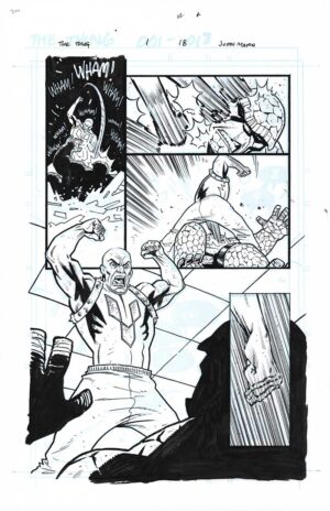 The Thing #2 Page 18 by Justin Mason