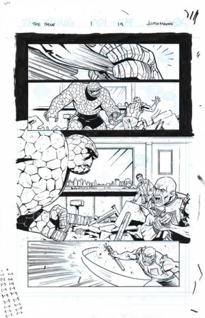 The Thing #2 Page 19 by Justin Mason