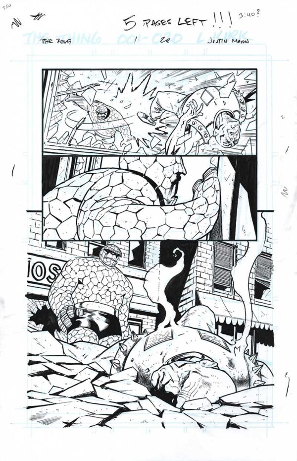 The Thing #2 Page 20 by Justin Mason