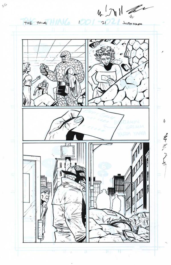 The Thing #2 Page 21 by Justin Mason