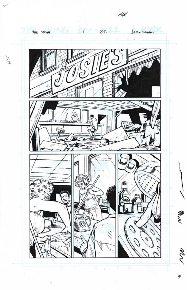 The Thing #2 Page 22 by Justin Mason