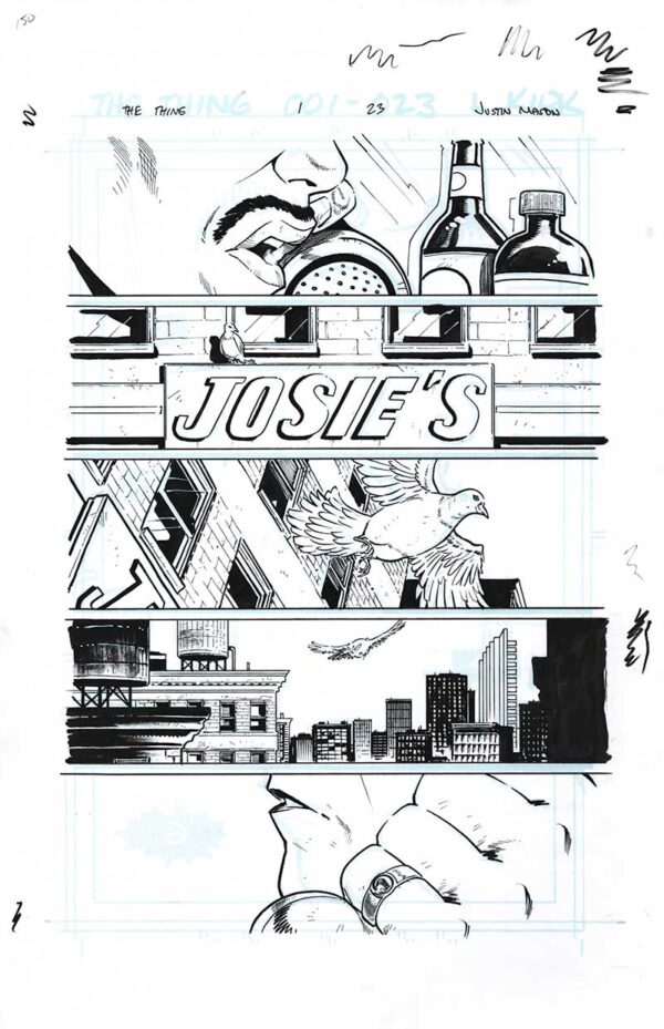The Thing #2 Page 23 by Justin Mason