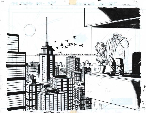 The Thing #2 Page 24 and 25 by Justin Mason