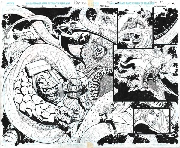 The Thing #2 Page 02 and 03 by Justin Mason