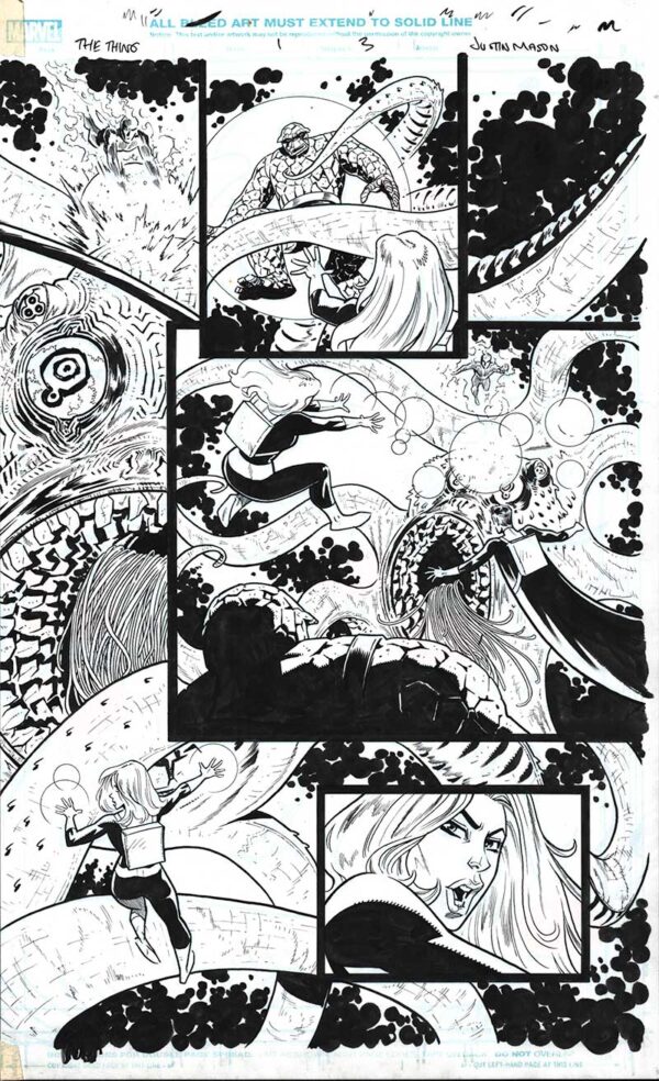 The Thing #2 Page 02 and 03 by Justin Mason - Image 3