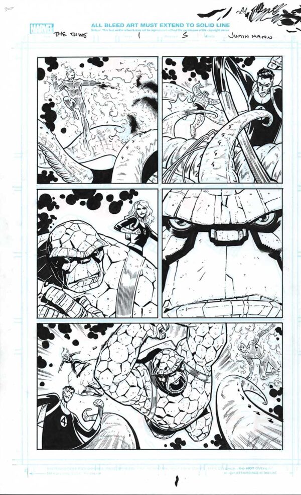 The Thing #2 Page 05 by Justin Mason
