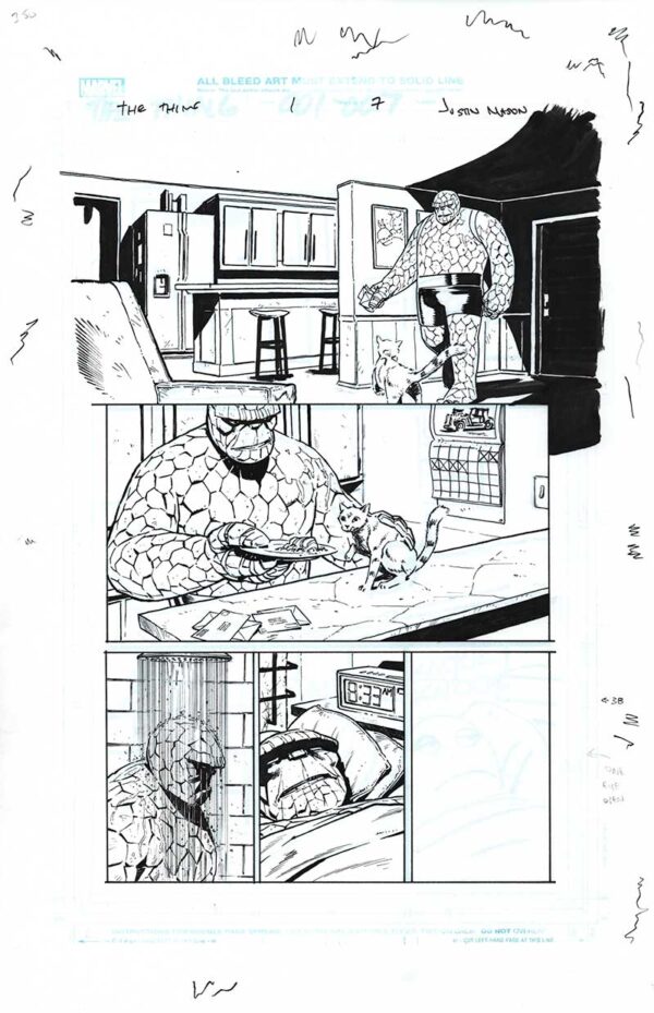 The Thing #2 Page 07 by Justin Mason