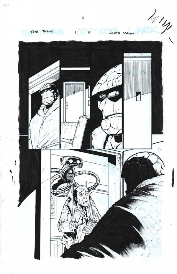 The Thing #2 Page 08 by Justin Mason