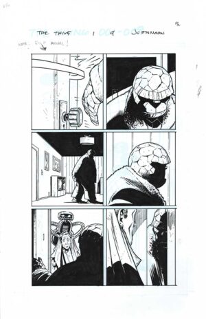 The Thing #2 Page 09 by Justin Mason