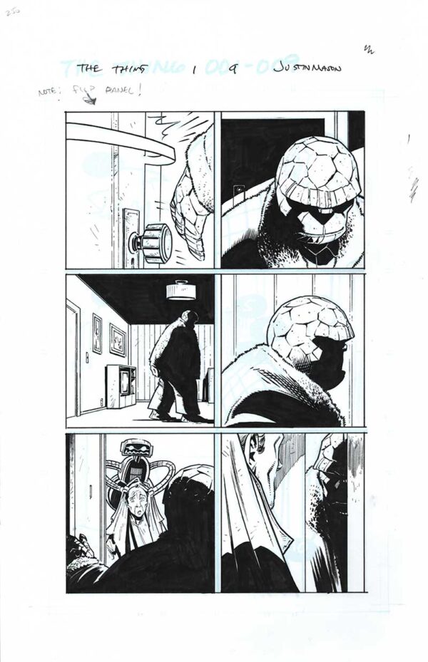 The Thing #2 Page 09 by Justin Mason