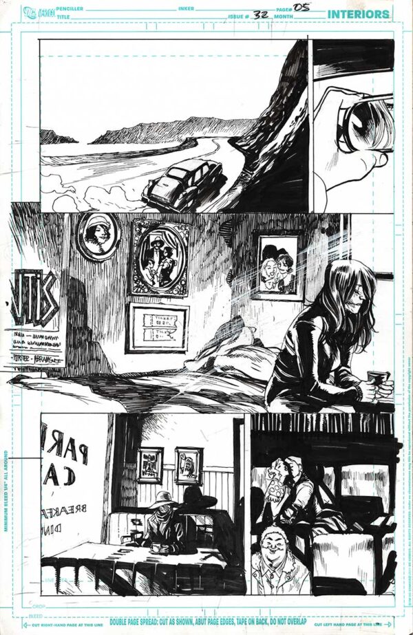 American Vampire Issue 32 Page 05 and 6 by Rafael Albuquerque - Image 2