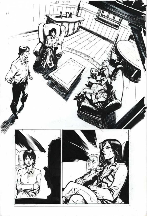 American Vampire Issue 08 Page 03 by Rafael Albuquerque