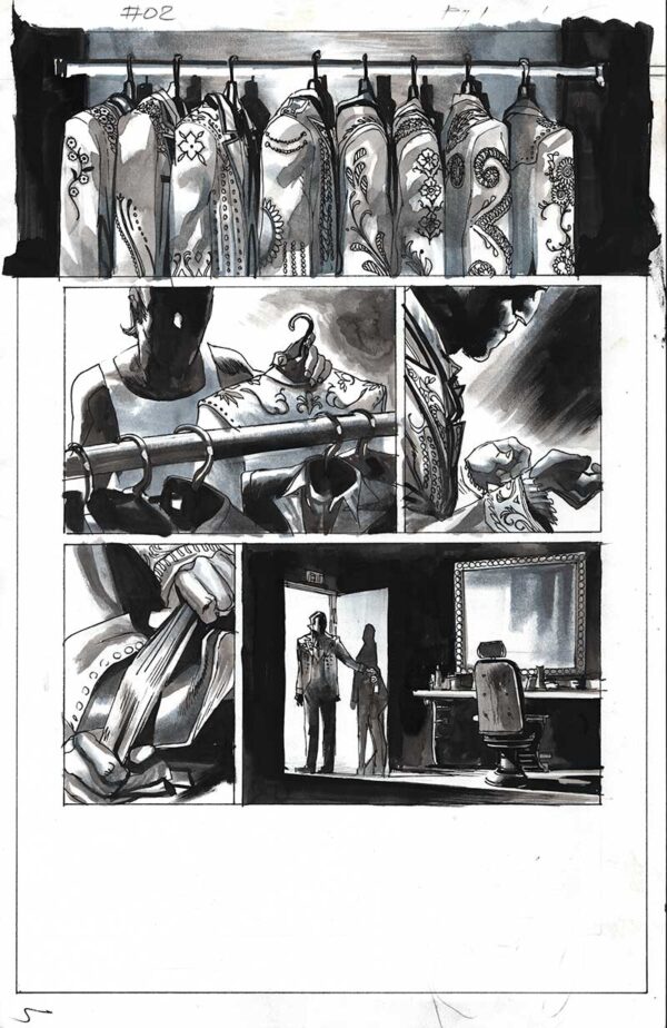 American Vampire: Second Cycle Issue #02 Page 01 by Rafael Albuquerque