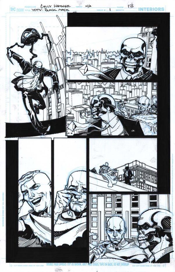 Black Mask: Year of the Villain Page 13 by Cully Hamner