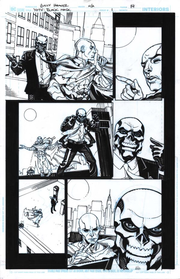 Black Mask: Year of the Villain Page 14 by Cully Hamner