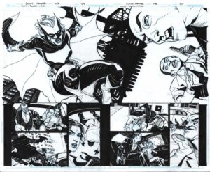 Black Mask: Year of the Villain Page 24 and 25 by Cully Hamner